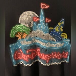 Limited edition, neon Walt Disney World sweater